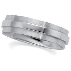 Stainless Steel Comfort Fit Bandstainless 