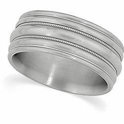 Titanium Bridal Design Comfort Fit Bandtitanium 