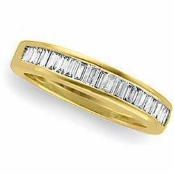 14K Yellow Gold Diamond Anniversary Band Ringyellow 