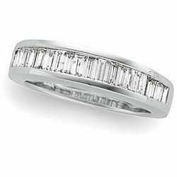 Platinum Diamond Anniversary Band Ringplatinum 
