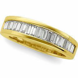 14K Yellow Gold Diamond Anniversary Band Ringyellow 