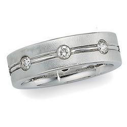 14K White Gold Bridal Duo Ringwhite 