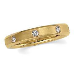 14K Yellow Gold Bridal Duo Ringyellow 