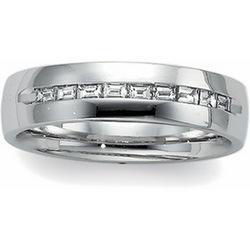 14K White Gold Bridal Duo Ringwhite 
