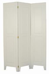 Raised Panel Screen- Antique Whiteraised 