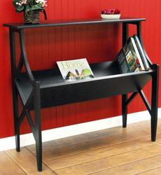 Vogue Magazine Console- Antique Blackvogue 