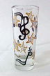 Musical Stars Design - Hand Painted - Collectible Shooter Glass - 1.5 oz.