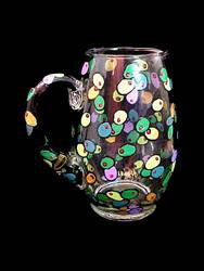 Outrageous Olives Design - Hand Painted - Margarita/Beverage Pitcher - 67 oz.outrageous 
