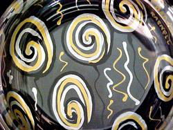 Royal Balloons Design - Hand Painted - Platter/Serving Plate - 13 inch diameterroyal 