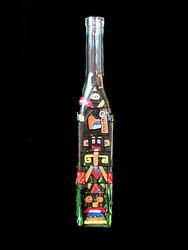 Totem Poles Design - Hand Painted - All Purpose 16 oz. Bottle with pour spouttotem 