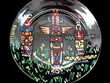 Totem Poles Design - Hand Painted - Snack/Cake Plate - 7 inch diameter.