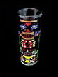Totem Poles Design - Hand Painted - Collectible Shooter Glass - 1.5 oz.