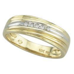 14K Yellow Gold Round Diamond Wedding Engagement Ringyellow 