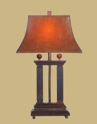 JADE BRONZE LAMP LG/15BKVCF 7'jade 