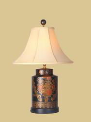LACQUER JAR LAMP C/16BLB 8.5'lacquer 
