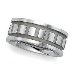 14K White Gold Design Bandwhite 