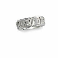 14K White Gold Design Bandwhite 