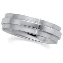 Stainless Steel Comfort Fit Bandstainless 