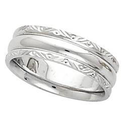 14K White Gold Bridal Duowhite 