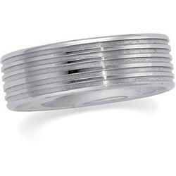 Stainless Steel Comfort Fit Bandstainless 