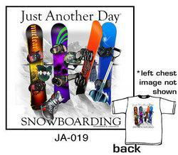 JUST ANOTHER DAY SNOWBOARDINGday 