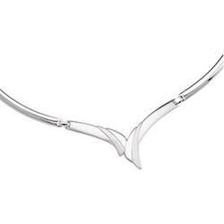 Sterling Silver Metal Fashion Necklacesterling 