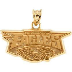 14K Yellow Gold Philadelphia Eagles Pendantyellow 