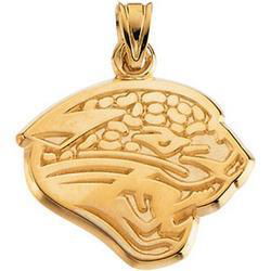 14K Yellow Gold Jacksonville Jaguars Pendantyellow 