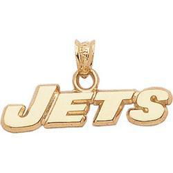 14K Yellow Gold New York Jets Pendantyellow 