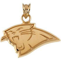 14K Yellow Gold Carolina Panthers Pendantyellow 