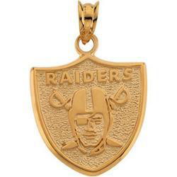 14K Yellow Gold Oakland Raiders Pendantyellow 