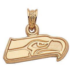 14K Yellow Gold Seattle Seahawks Pendantyellow 