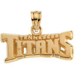 14K Yellow Gold Tennessee Titans Pendantyellow 