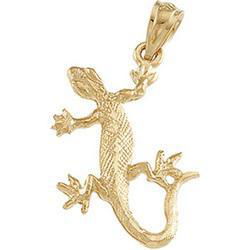 14K Yellow Gold Lizard Pendantyellow 