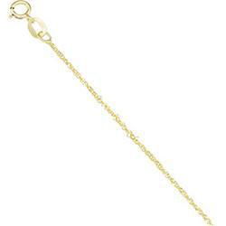 14K Yellow Gold Singapore Chain - 24 inchesyellow 