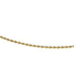 14K Yellow Gold Round Rope Chain - 16 inchesyellow 