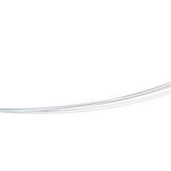 7 Row Light Blue Coated Cable Chain With 14K Yellow Gold Clasp - 18.00 inchesrow 