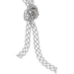 18K White Gold Y-Chain - 30.00 incheswhite 