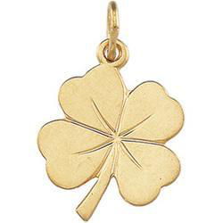 14K Yellow Gold 4 Leaf Clover Charmyellow 