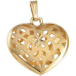 14K Yellow Gold Small Heart Pendantyellow 