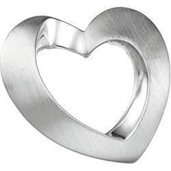 Sterling Silver Metal Fashion Heart Pendantsterling 