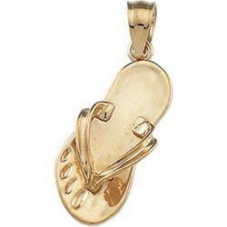 14K Yellow Gold Shoe Pendantyellow 