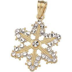 14K Two Tone Gold Pendanttwo 