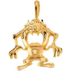 14K Yellow Gold Tasmanian Devil Pendantyellow 