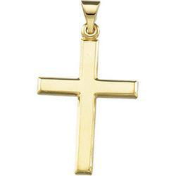 14K Yellow Gold Cross Pendantyellow 