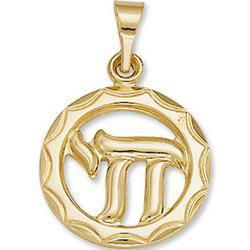 14K Yellow Gold Chai Pendantyellow 