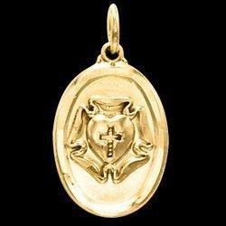 14K Yellow Gold Lutheran Pendantyellow 