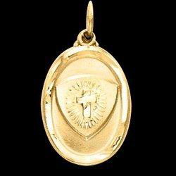 14K Yellow Gold Methodist Pendantyellow 