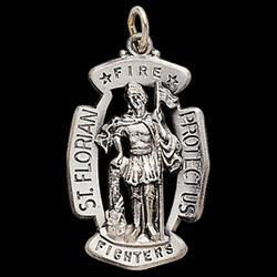 14K Yellow Gold St. Florian Medalyellow 