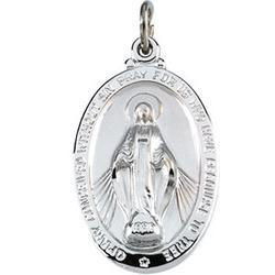 Sterling Silver Miraculous Medalsterling 